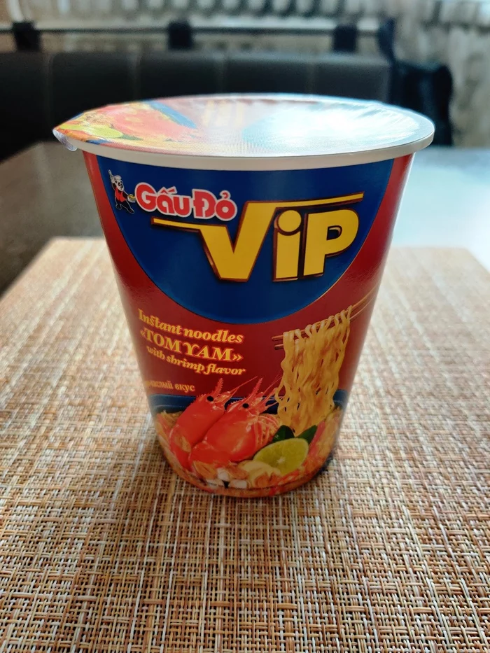 TomYam from GauDO VIP from FixPrice!!! - My, Noodles, Doshirakology, Food Review, Longpost