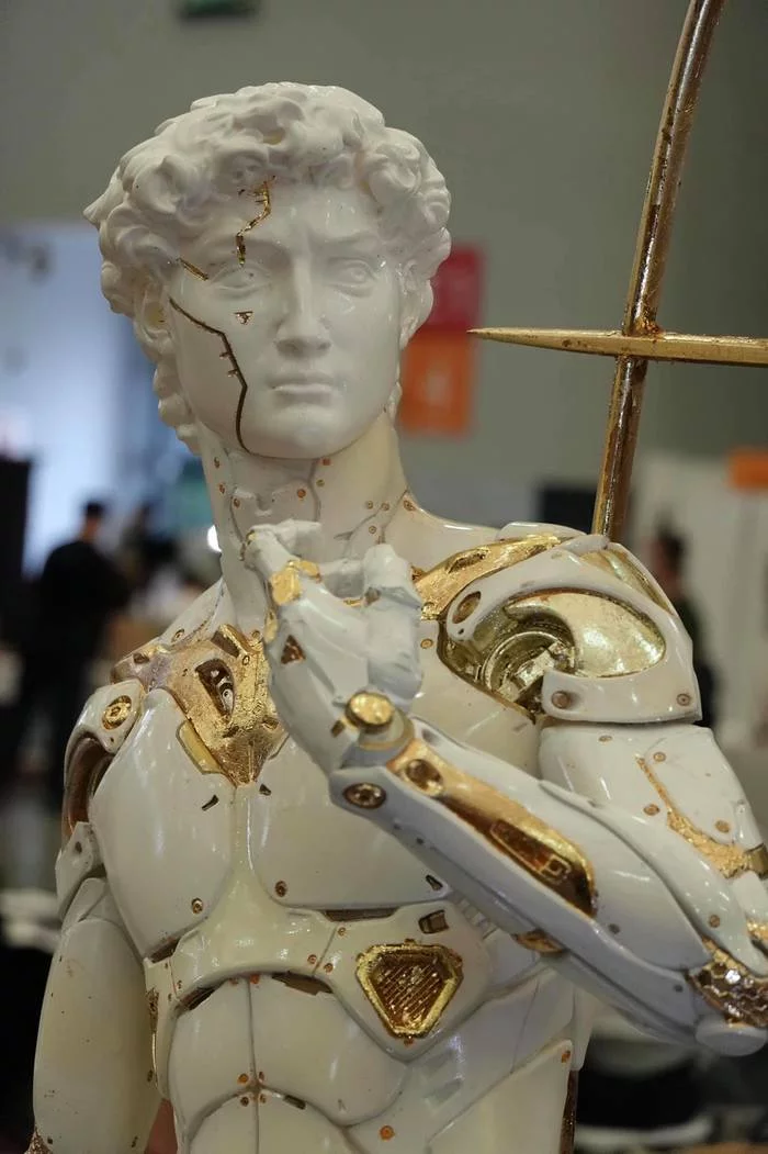 Искусство киберпанка (Wonder Festival, Шанхай, 2020) - Фотография, Статуя, Выставка, Киберпанк, Скульптура, Античность