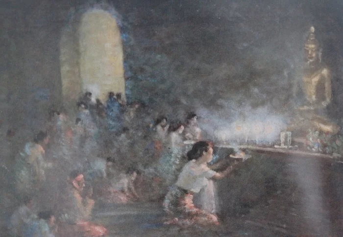 Burmese painting of the Rangoon school: the reality of legends and the legendary nature of reality - My, Asia, Story, Myanmar, Painting, Longpost
