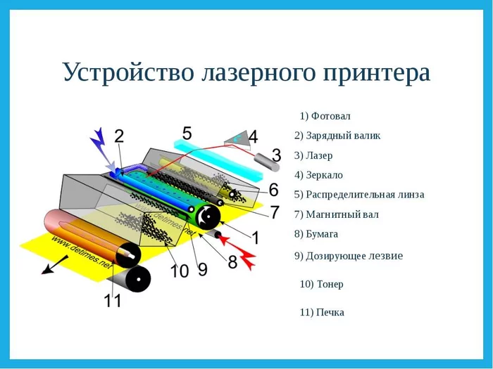 Устройство принтеров и какие виды бывают - Принтер, Лазерный принтер, Длиннопост