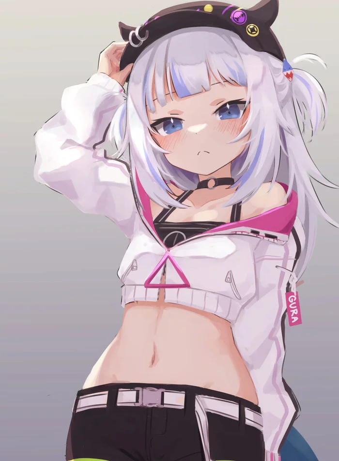 Gawr Gura - Gawr gura, Anime art, Virtual youtuber, Hololive, Anime