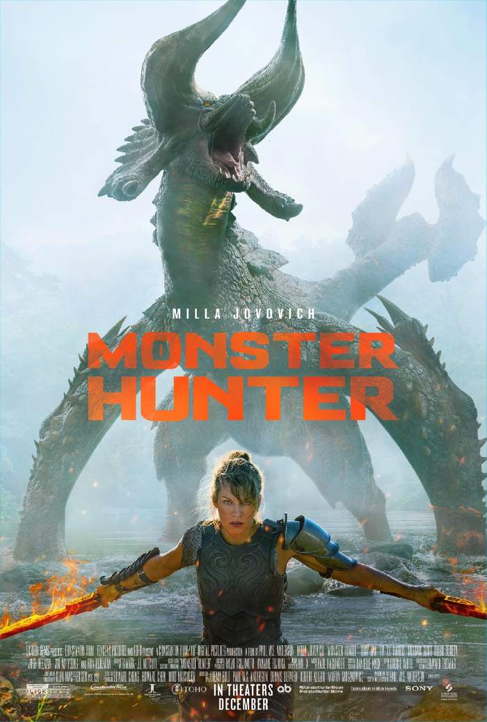 The debut trailer of the science fiction Monster Hunter with Milla Jovovich - Paul Anderson, Milla Jovovich, Tony Jaa, Fantasy, Monster, Trailer, Video, Longpost