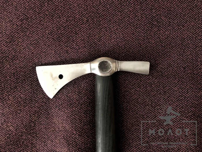 Version of Coin from the Gulbishche mound - My, Chisel, Axe, Hammer, Weapon, Version, Reconstruction, Longpost