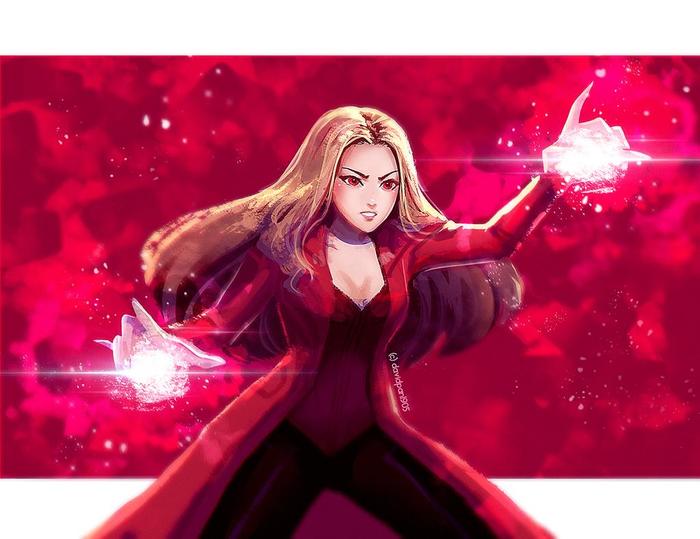 ARTFX+ Scarlet Witch (Completed) - HobbySearch Anime Robot/SFX Store