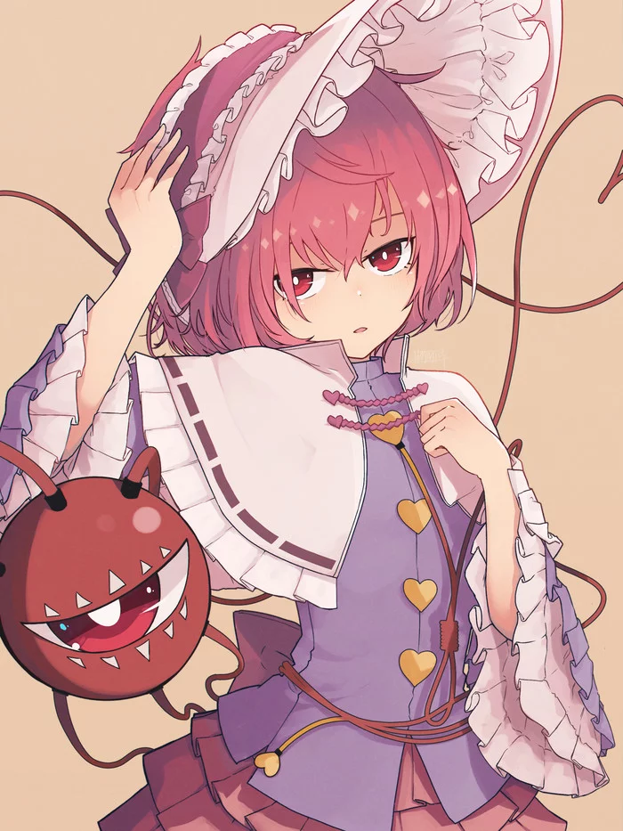 Satori Komeiji - Touhou, Komeiji satori, Anime art, Anime, Senzaicha kasukadoki