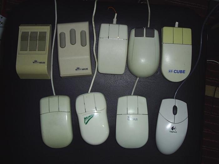 My retro mice - My, Retrotechnics, Mouse, Old school, Collection, PC mouse, Longpost