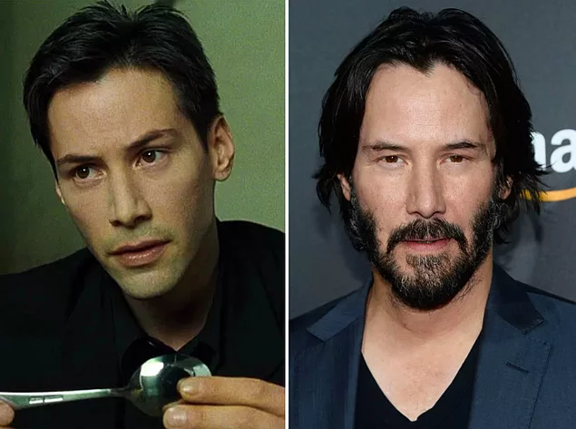 How the actors from the first part of The Matrix have changed - Matrix, Actors and actresses, Keanu Reeves, , Lawrence Fishburne, Hugo Weaving, Longpost, It Was-It Was, Kerry-Ann Moss