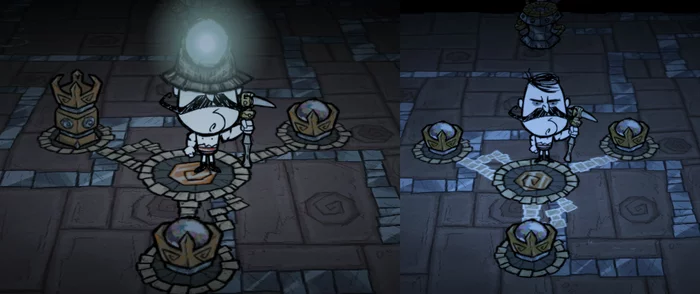 Don't Starve Together : Return of Them обзор (Forgotten Knowledge) - Моё, Dont Starve Together, Dont Starve, Klei Entertainment, Длиннопост, Гифка, Видео