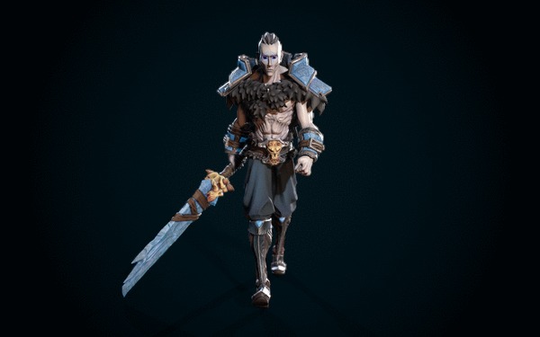 Northern warrior , 3D, , 