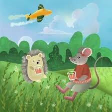 Hedgehog and mouse. Myth and reality - Myths and reality, Hedgehog, Mouse, Thoughts, Cartoons, Children's fairy tales, Nature