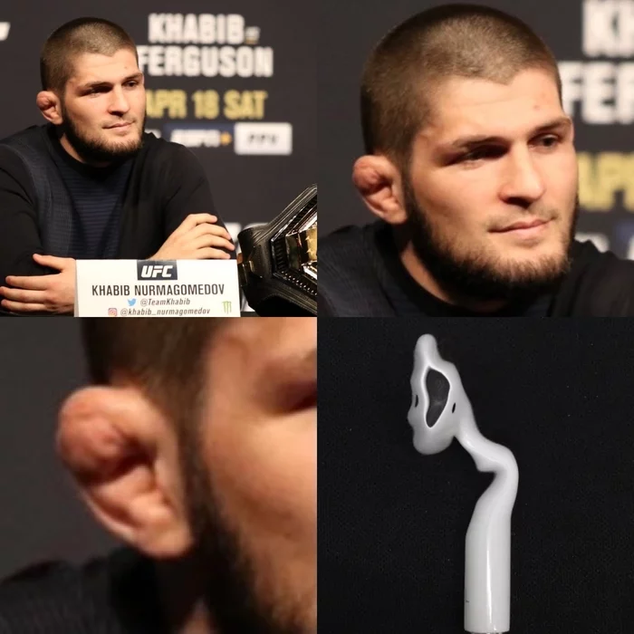 Just don’t hit me, I couldn’t resist - My, Fight, Khabib Nurmagomedov, AirPods, Ears