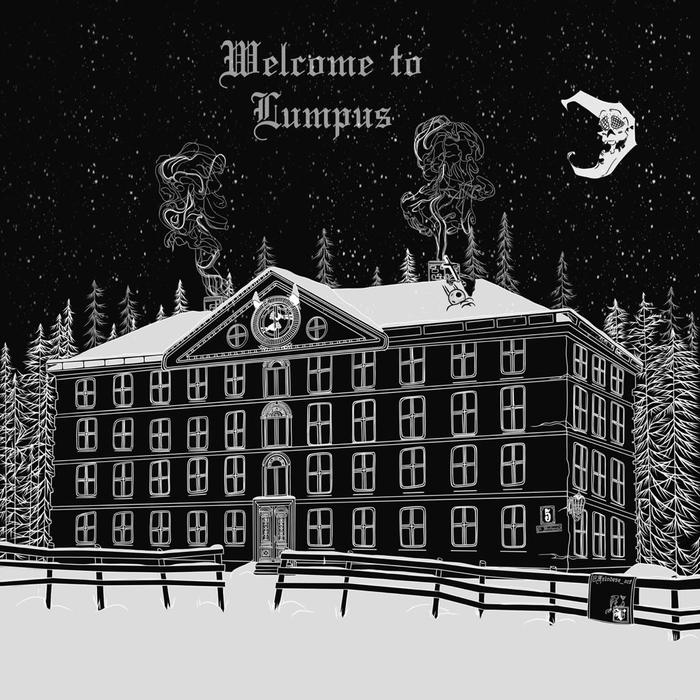 Welcome to Lumpus - Моё, Зима, Рисунок, Снег, Дом