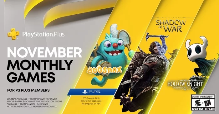 PS Plus in November - Playstation plus, Playstation, Playstation 5