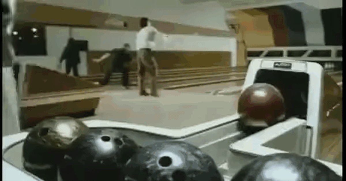 It would be better if you left everything as it is - Video, Advertising, Bowling, Ball, Black humor, Robert b weide, Pain, GIF