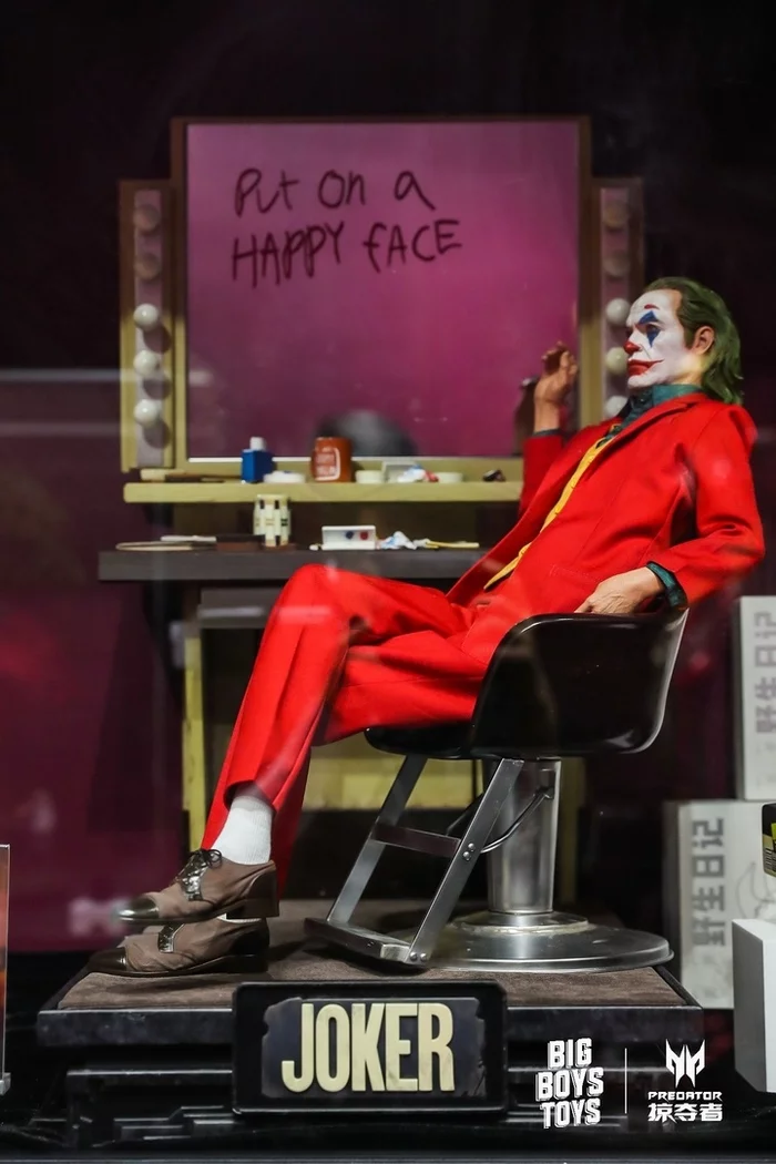 Busts and statues of Joaquin Phoenix's Joker from Queen Studios and Infinity Studio - Joaquin Phoenix, Joker, Doll, Bust, Handmade dolls, Collectible doll, Portrait doll, Movies, Longpost