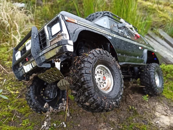 Радиоуправляемая машина Traxxas TRX4 - Моё, Машина, Фотография, Хобби, Джип, Внедорожник, Длиннопост