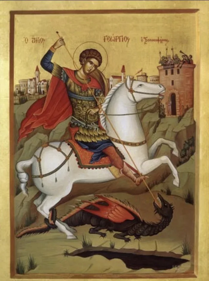 St. George tests dragon for Covid-19 - Coronavirus, Test, St. George, St. George the Victorious