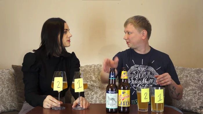 Gorky brewery VS Volkovskaya brewery. Blind tasting - My, Beer, Video, Video review, Rating, Longpost