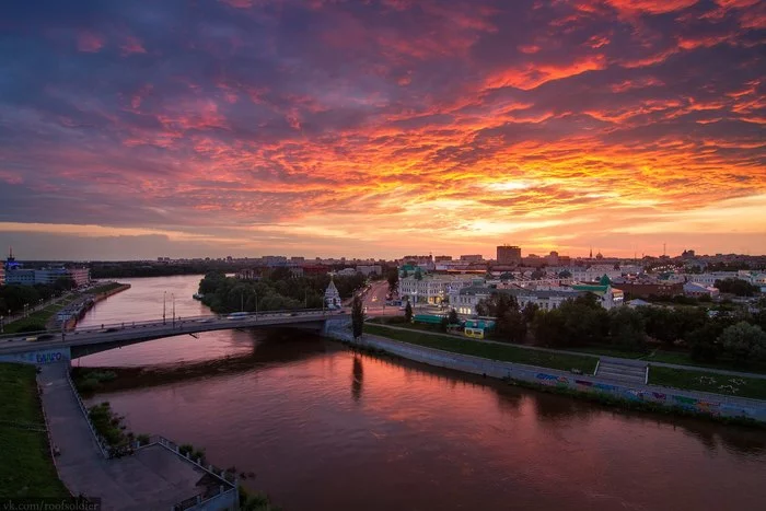 Omsk, 2015-2016, part 4 - My, Omsk, The photo, Photographer, Alexey Golubev, Russia, Roof, Street photography, Landscape, Town, Siberia, Canon, Longpost