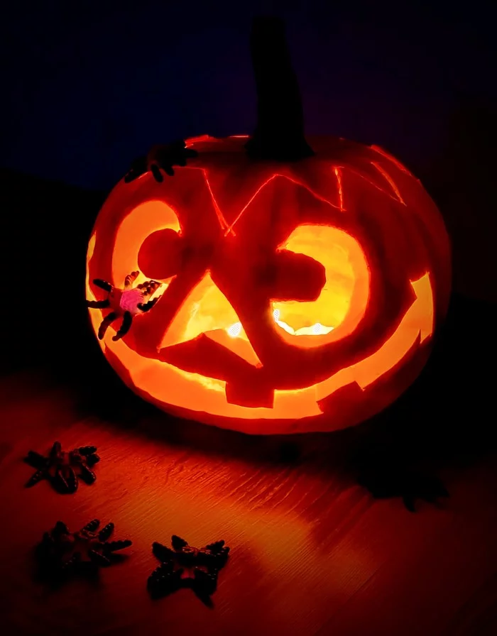 Hellowen - My, Halloween Contest, Halloween, Pumpkin, The photo, Horror, Halloween pumpkin