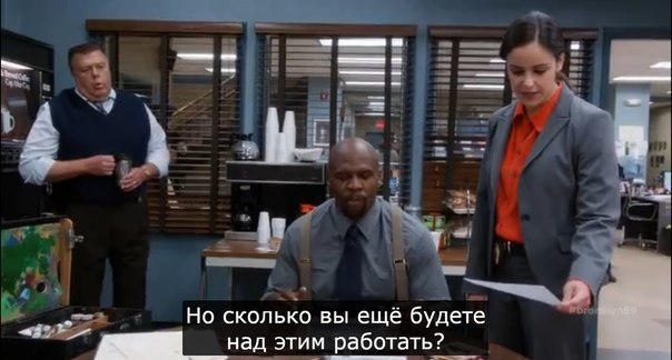 Brooklyn Nine-Nine / Brooklyn Nine-Nine - Brooklyn 9-9, Humor, Terry Crews, Police, van Gogh, Identikit, Longpost, Storyboard