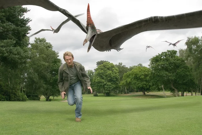 Pterodactyl: Dispelling myths from the movies. The giant flying lizard is actually a crow-sized puss - Pterodactyl, Prehistoric animals, Paleontology, Animals, Yandex Zen, GIF, Longpost