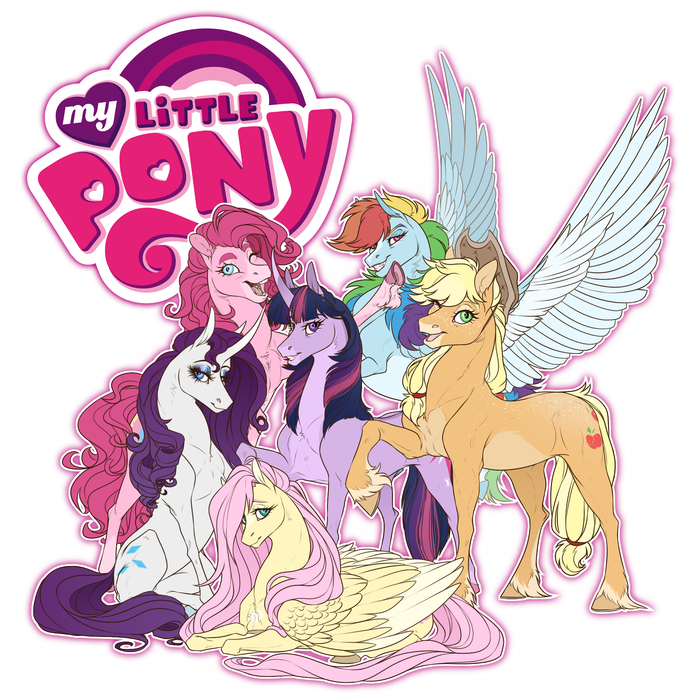    My Little Pony, Twilight Sparkle, Rarity, Pinkie Pie, Applejack, Fluttershy, Rainbow Dash