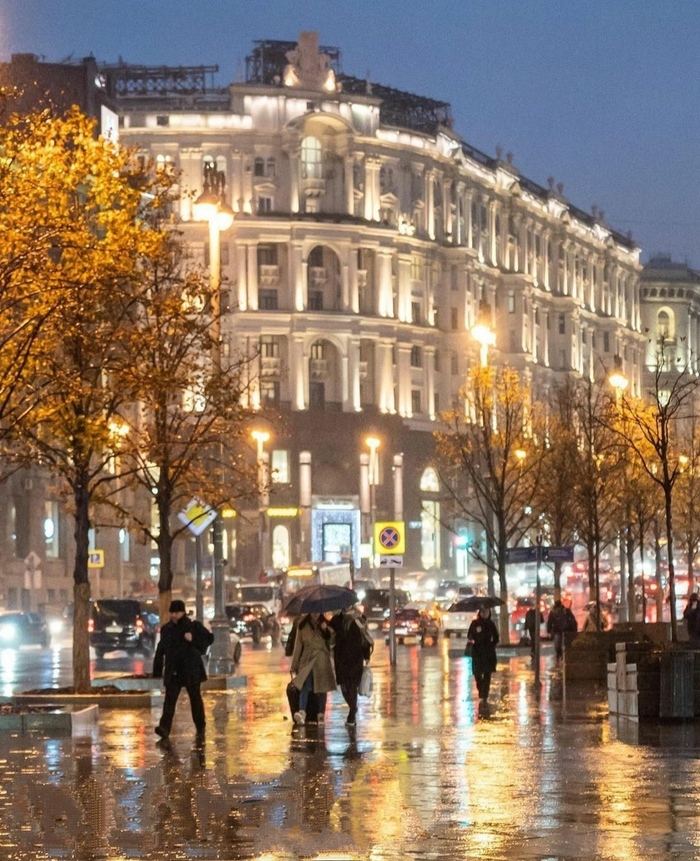 Вечерняя Москва | Пикабу
