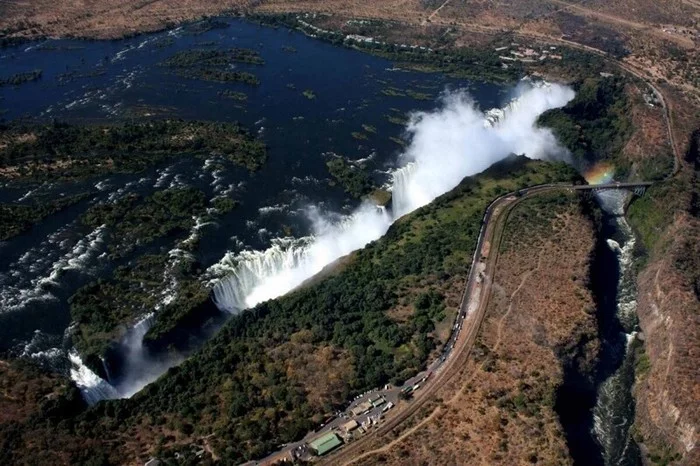 Водопад Виктория, Замбия-Зимбабве, Африка Водопад, Природа, Виктория, Африка, Водопад Виктория, Длиннопост