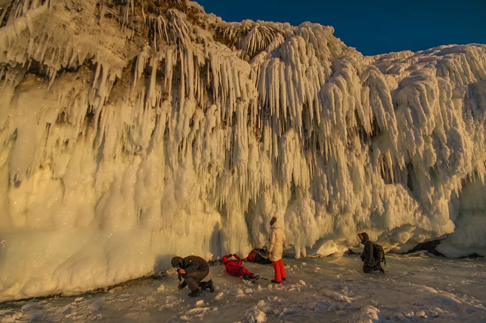 The newcomers were dumbfounded - My, Baikal, Landscape, Winter, Photo tour, Wild tourism, Holidays in Russia, The photo, Siberia, Longpost, Ice