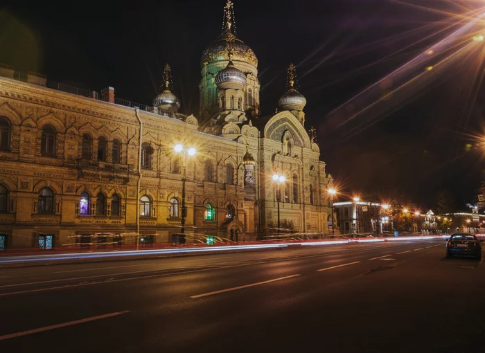 City lights - My, The photo, City walk, Saint Petersburg, Nikon