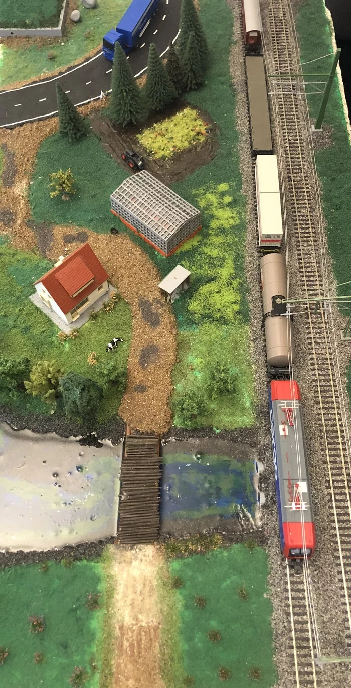 My first railway layout - My, Railway modeling, Hobby, Longpost