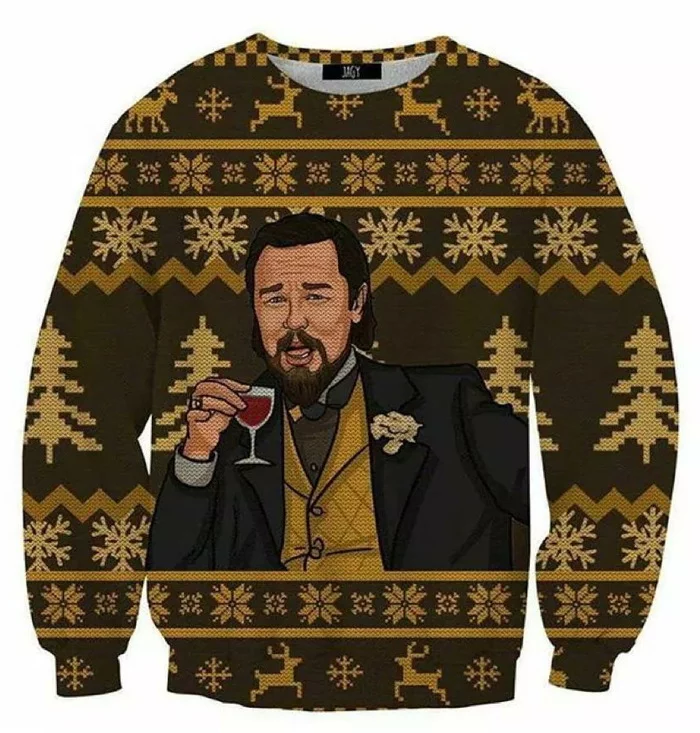 Adding ideas for New Year's gifts - Pullover, Patterns, Memes, Leonardo DiCaprio