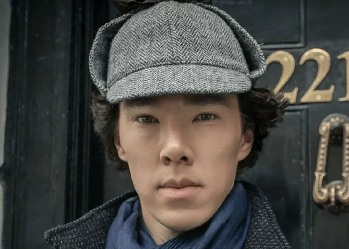Sherlock Holmes, when he found out that his house belongs to the Nazarbaev family: - Kazakhstan, Sherlock Holmes, Benedict Cumberbatch, Humor, Photoshop