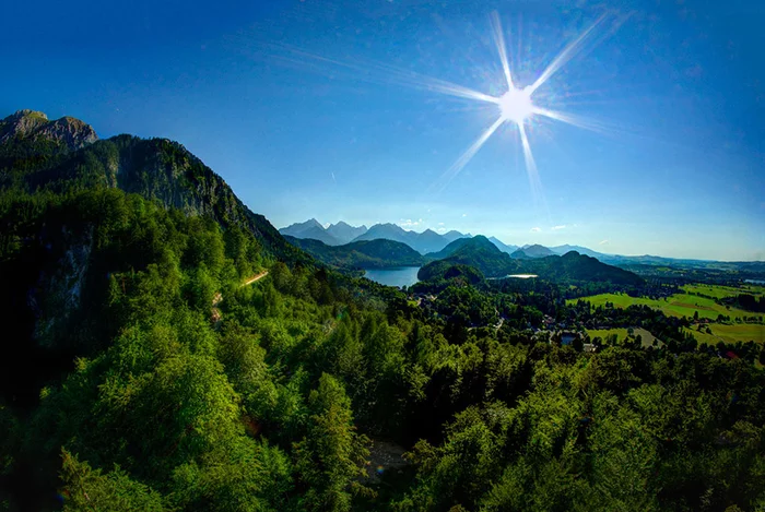 Neuschwanstein Castle in Bavaria - Lock, Neuschwanstein, Germany, Longpost