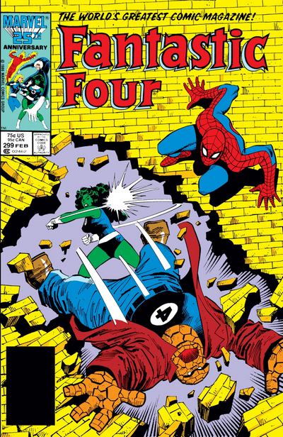 Diving into Comics: Fantastic Four #293-302 - Unexpected Successors - My, Superheroes, Marvel, Fantastic Four, She-Hulk, Comics-Canon, Longpost