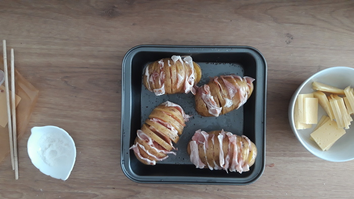 Всех с пятницей! Супер картошечка с беконом под пиво и не только))