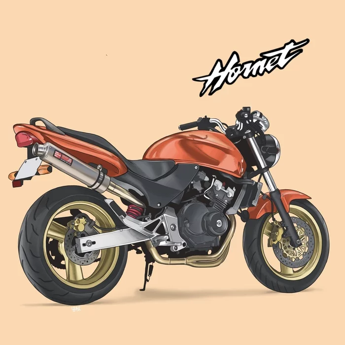 Post #7830686 - Moto, Motorcycles, Art, Honda, Kawasaki, Aprilia, Longpost