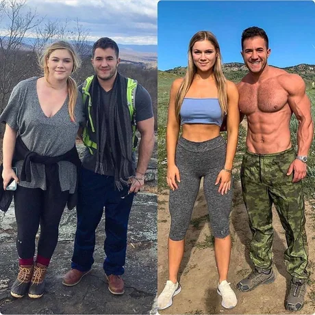 This guy didn't wait for his girlfriend outside the rocking chair... - Sports girls, Gym, Girls, Slimming, It Was-It Was, Guys, Transformation