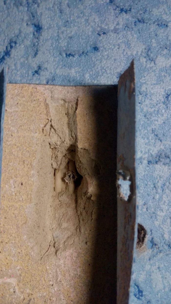 What to do if you screw a screw into the wiring - My, Repair, With your own hands, Buried wiring, Electrician, Longpost