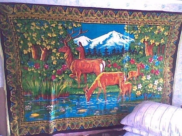 About the carpet with a deer - Tapestry, Decoration, Everyday life, Trophy, the USSR, Art, Baltics, Germany, Longpost, Text