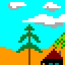 Pixel studio - Моё, Pixel Art, Софт, Рисование, Гифка, Видео