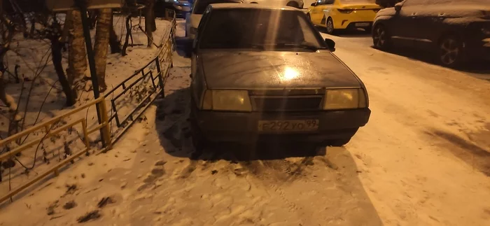 I park like... - My, Driver, A pedestrian, Respect, Longpost, Неправильная парковка, Negative