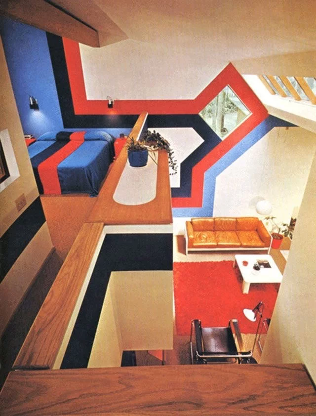 Interiors of American houses of the 70s - Design, Interior, USA, House, Hippie, Hedonism, Longpost