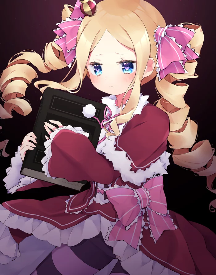 Sad - Re:Zero Kara, Beatrice, Anime Art, Аниме