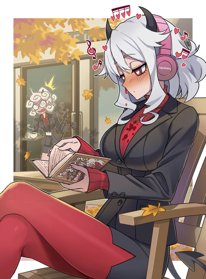 Modeus Helltaker, Modeus, Pandemonica, Anime Art, 