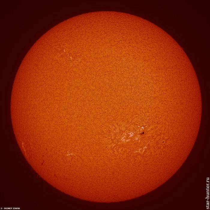 Солнце в линии H-alpha, 1 декабря 2020 года, 12:57 - Моё, Солнце, Астрофото, Астрономия, Космос, Starhunter, Анапа, Анападвор