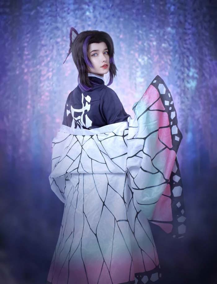 Shinobu by Margoggi - My, Anime, Cosplay, Kimetsu no yaiba, Kochou shinobu