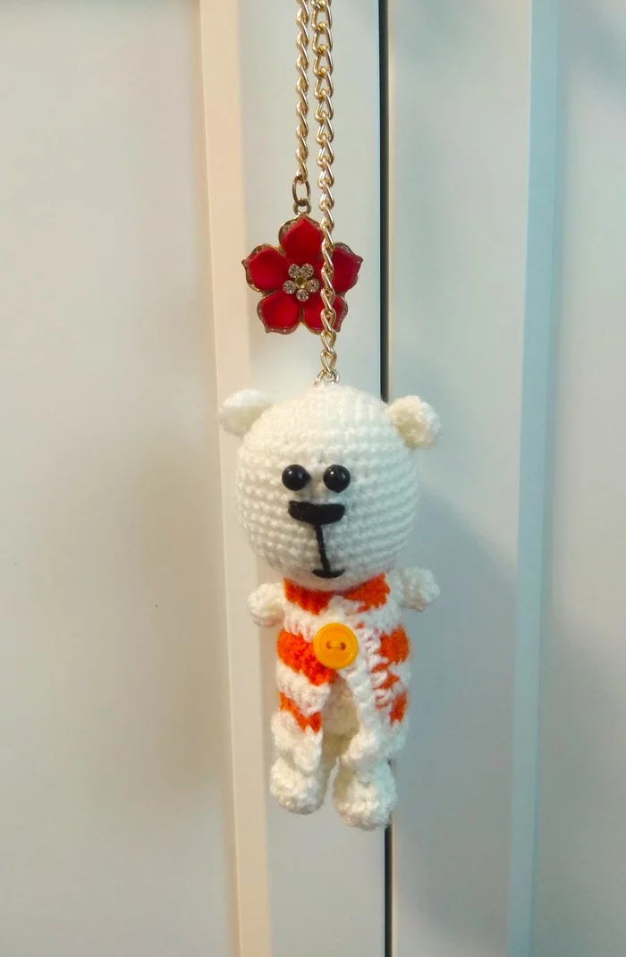 Bella Bear - My, The Bears, Needlework without process, Knitting, Crochet, Knitted toys, Needleworkers give, Longpost