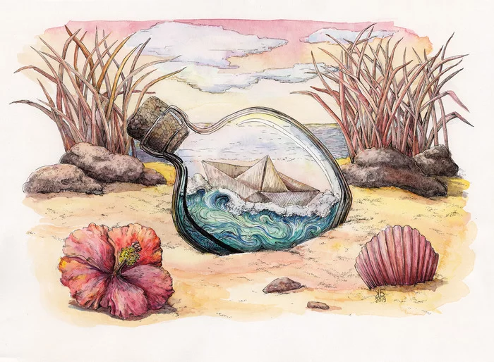 Talking about liners (capillary pens) - My, Liner, Pen, Drawing, Graphics, Overview, Watercolor, Longpost